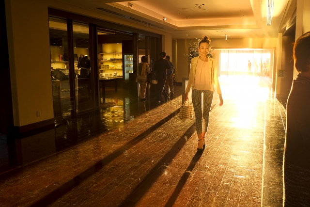 待ち合わせの王道はホテルのロビー